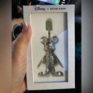Disney bauble bar, Mickey bag charm